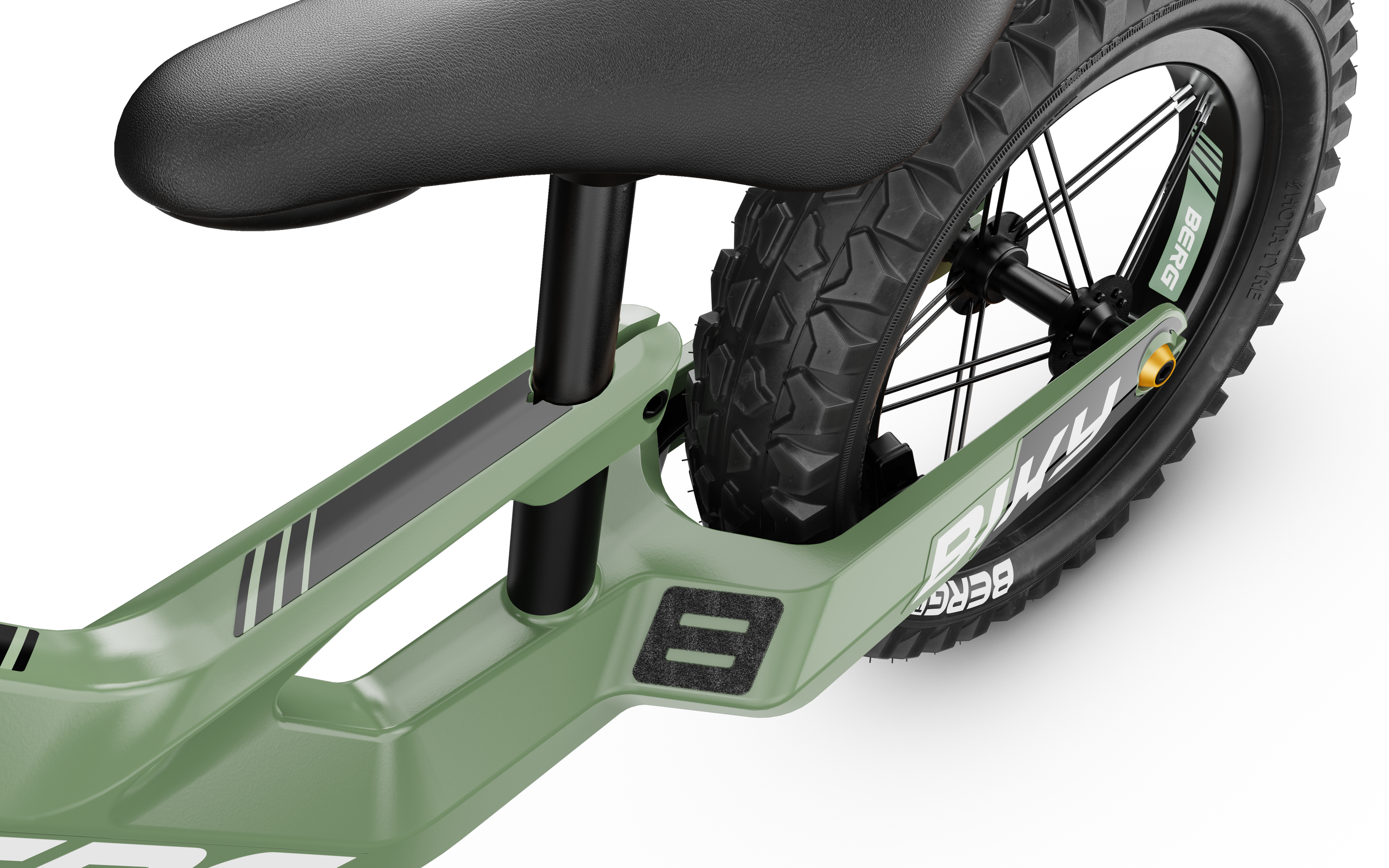 BERG Laufrad Biky Cross Green inkl. Handbremse BERG Laufrad Biky Cross Green inkl. Handbremse